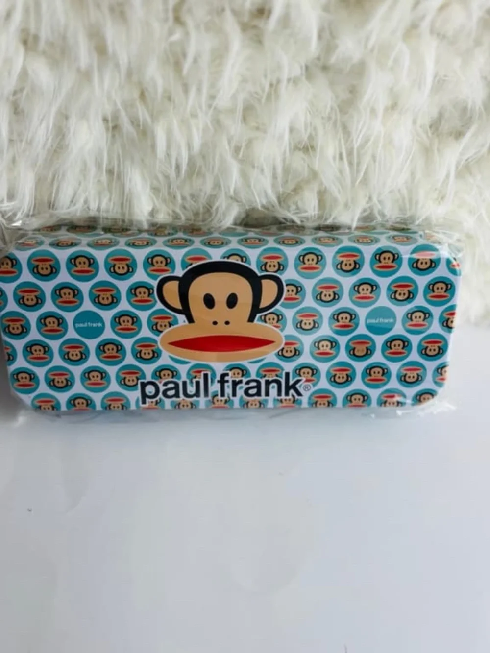 PAUL FRANK METAL DECORATIVE PENCIL CASE~NEW!